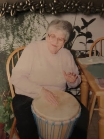 mom drumming